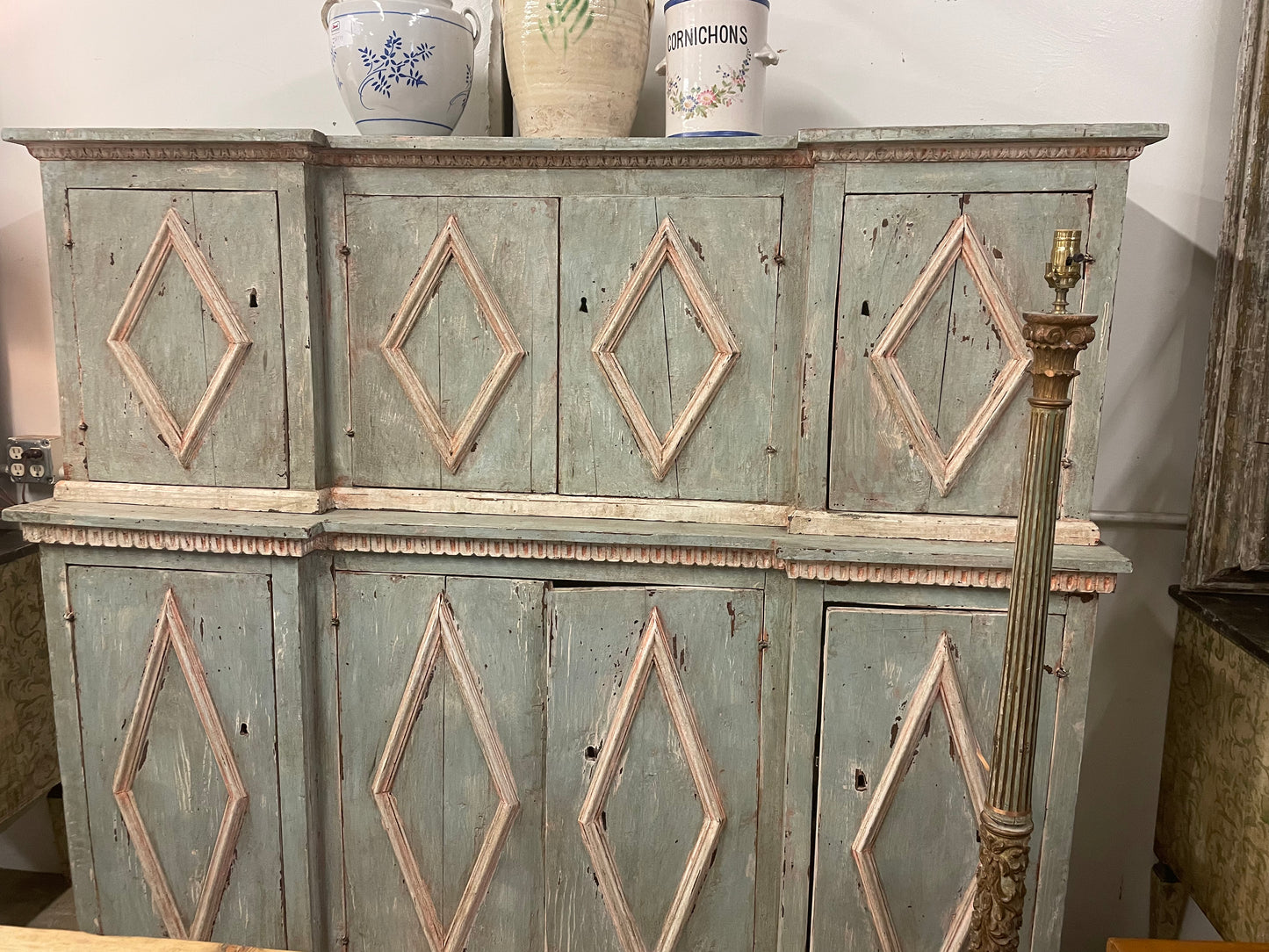 Italian Painted Cabinet