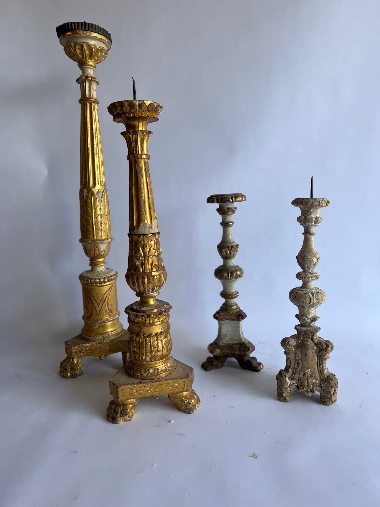 Antique Italian Candlesticks